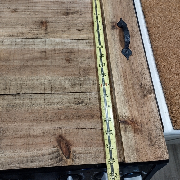 Stove wood cover - Picture 2 of 2